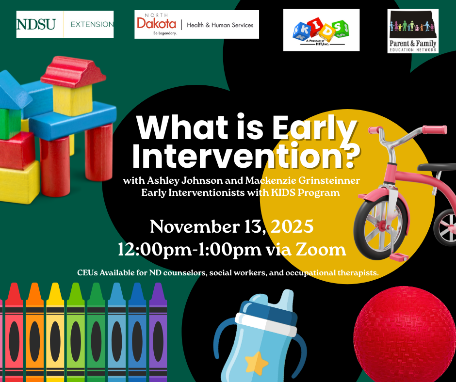 Early Intervention Webinar