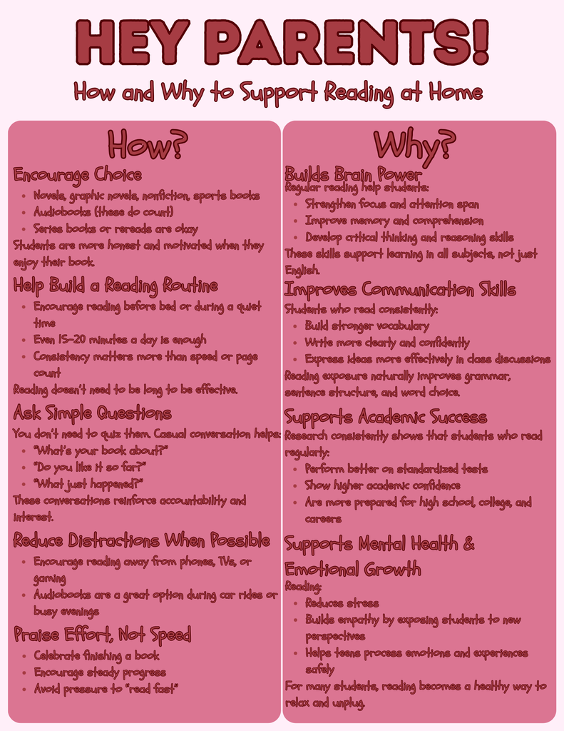 reading contest rules