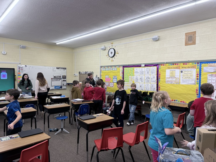 choosing which animal makes the products on a card they have