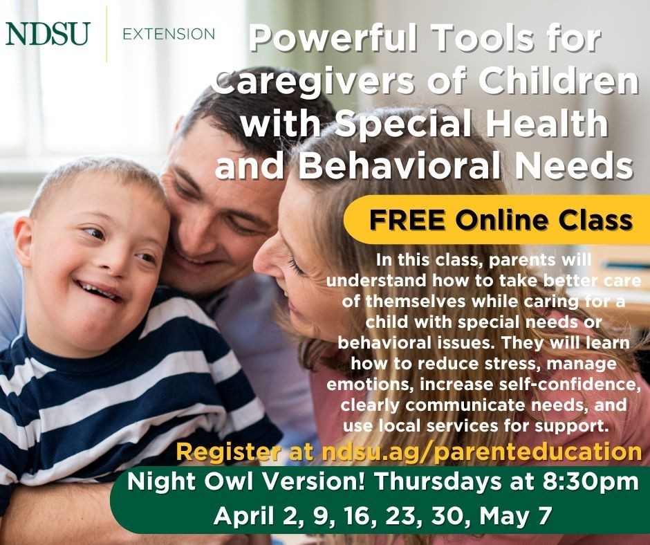 Powerful Tools for Caregivers of Children with Special Health and Behavioral Needs
