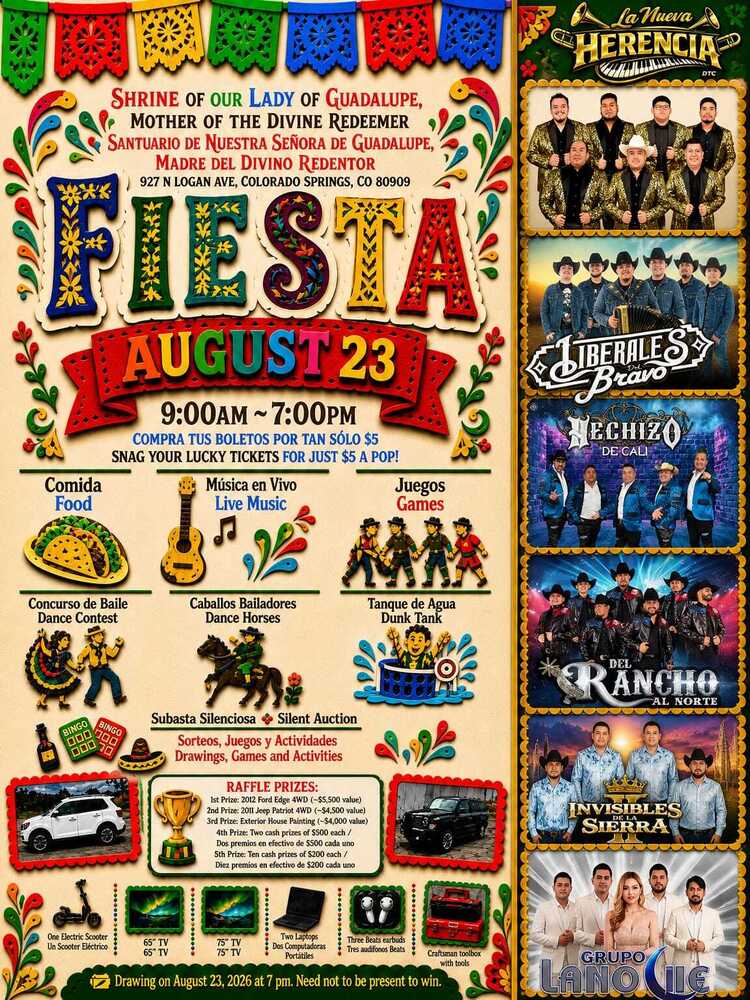 Shrine Fiesta details