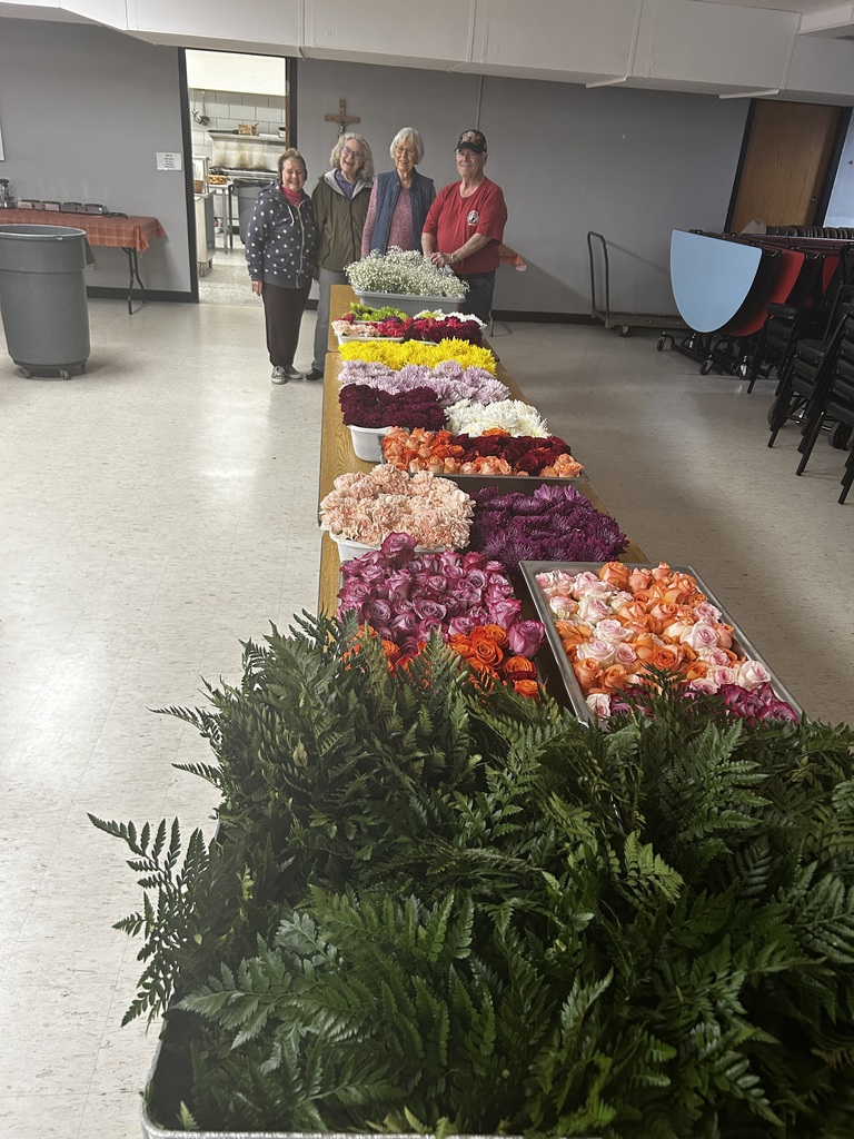 Flowers prepared for the wall