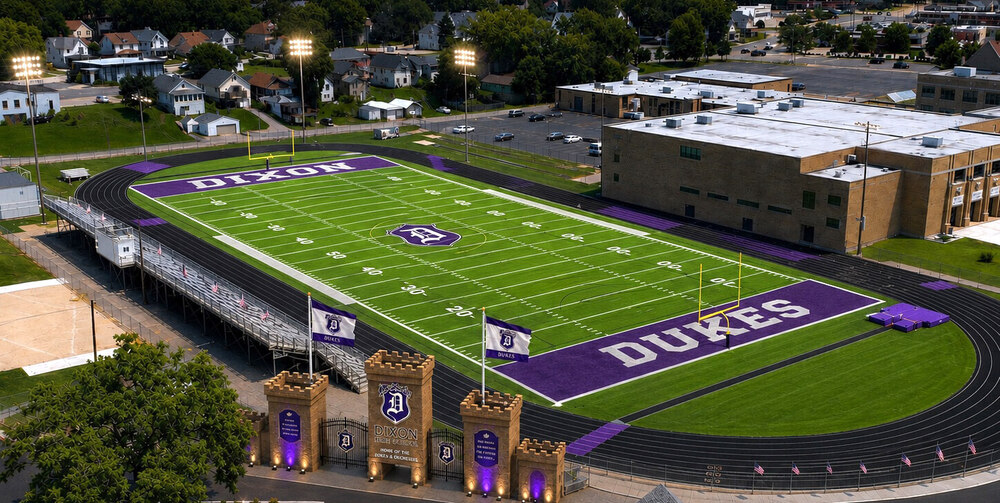 Graphic of proposed stadium upgrades