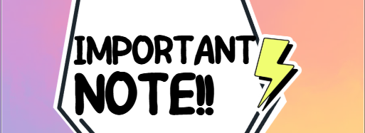 important note graphic