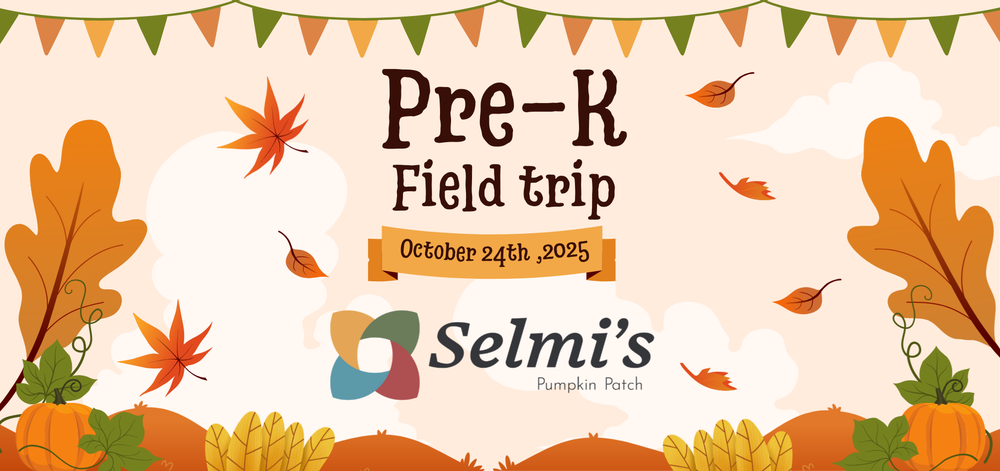 field trip graphic with pumpkin