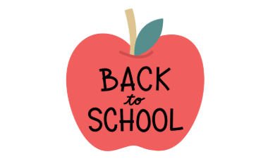 back to school apple