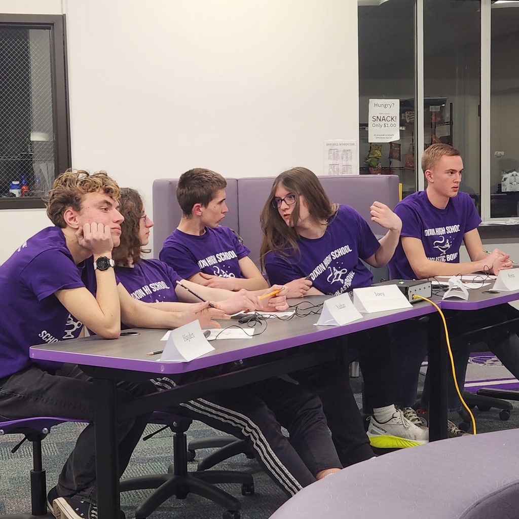 scholastic bowl team looking to answer questions