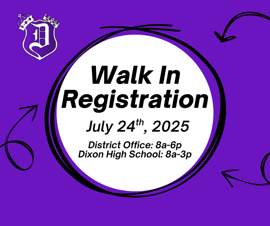 Walk In Registration graphic