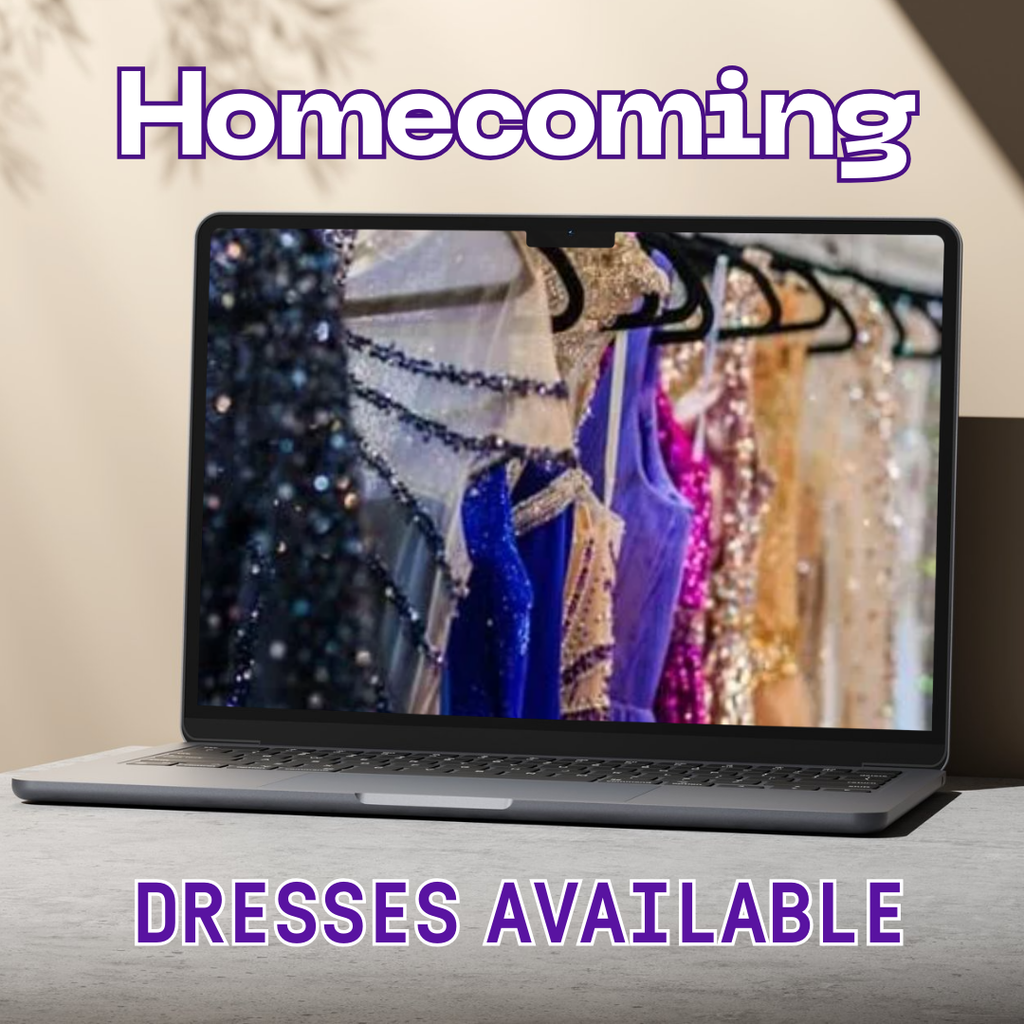 homecoming dresses on a computer