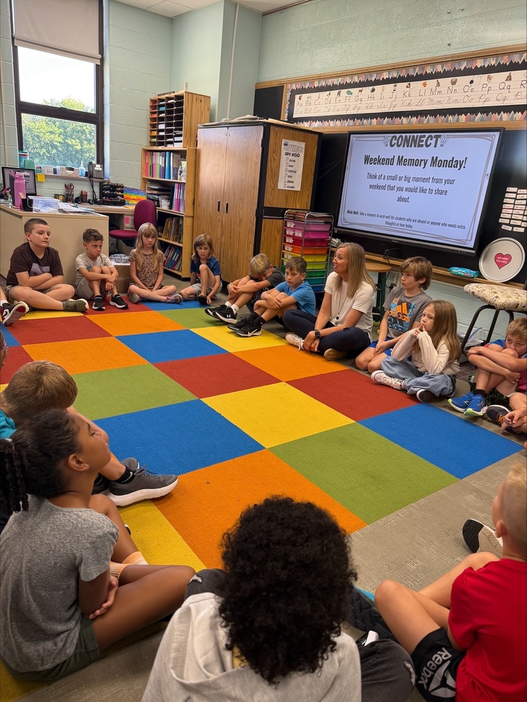 Mrs. Kuehl's class in morning meeting