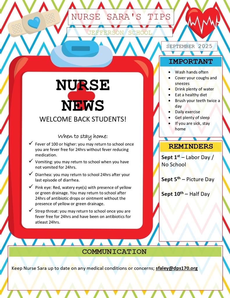 school health newsletter