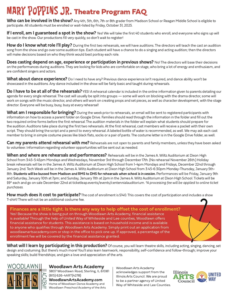 mary poppins jr flyer