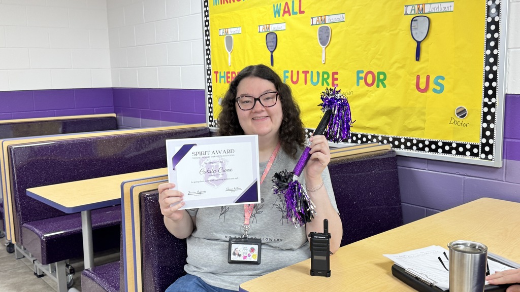 Spirit Award for TJD - Calista Crone