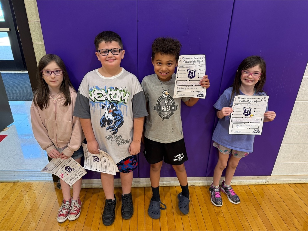 2nd grade positive office referral recipients and there certificates