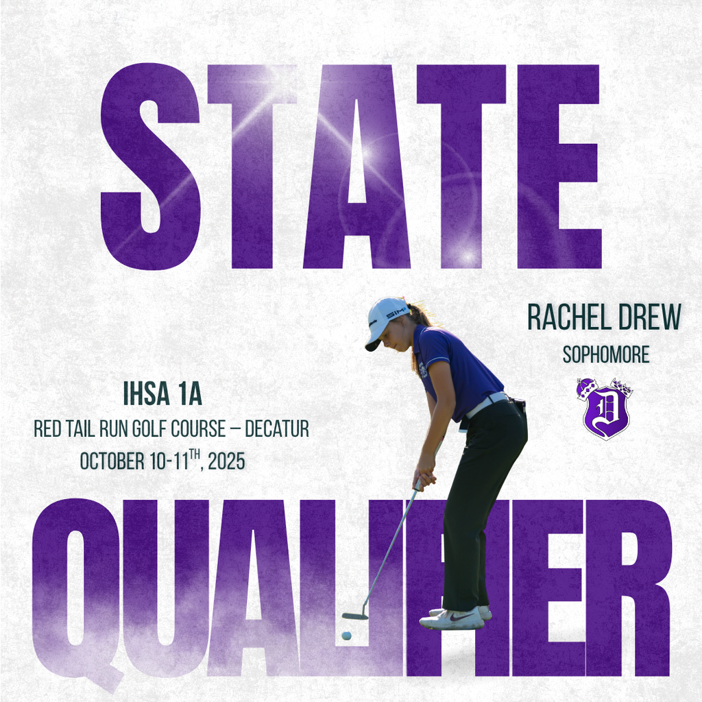 Rachel Drew hitting a put