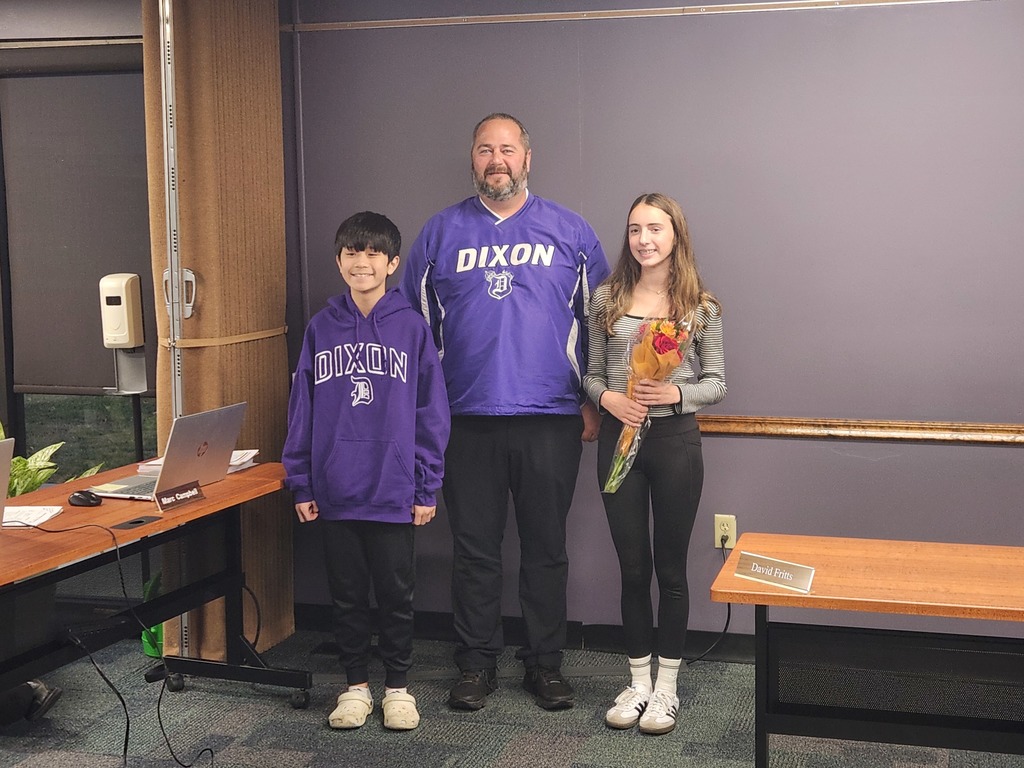Principal Magnafici & the RMS October Students of the Month