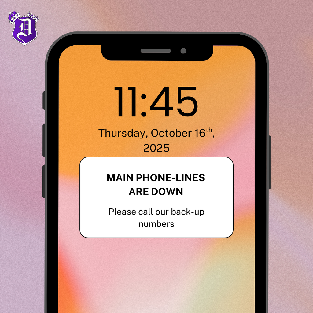 phones down