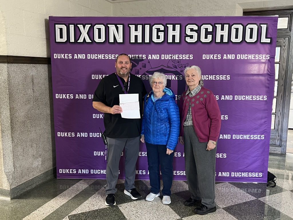 donation for dixon high school