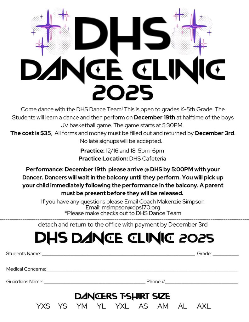 Dance clinic 2025