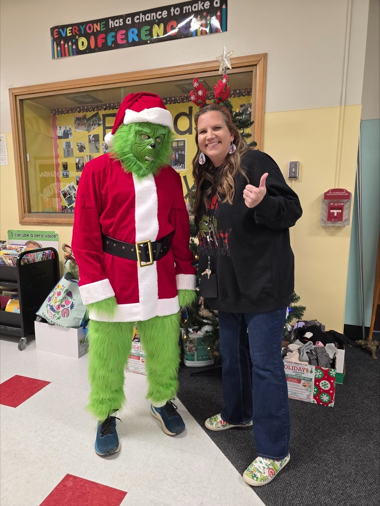 Mrs. THorpe and the grinch 