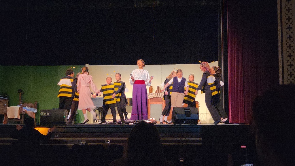 mary poppins jr rehearsal