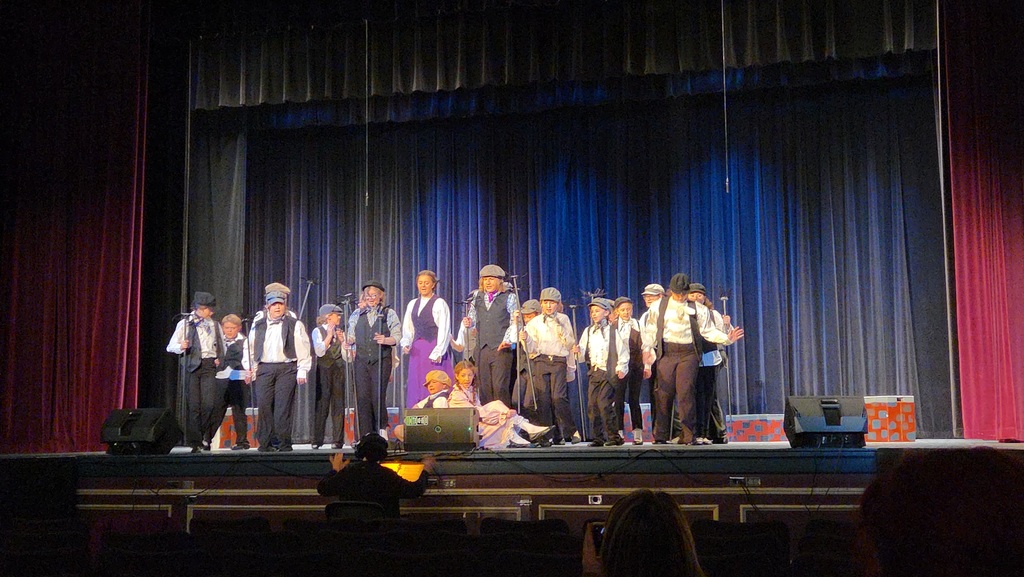 mary poppins jr rehearsal