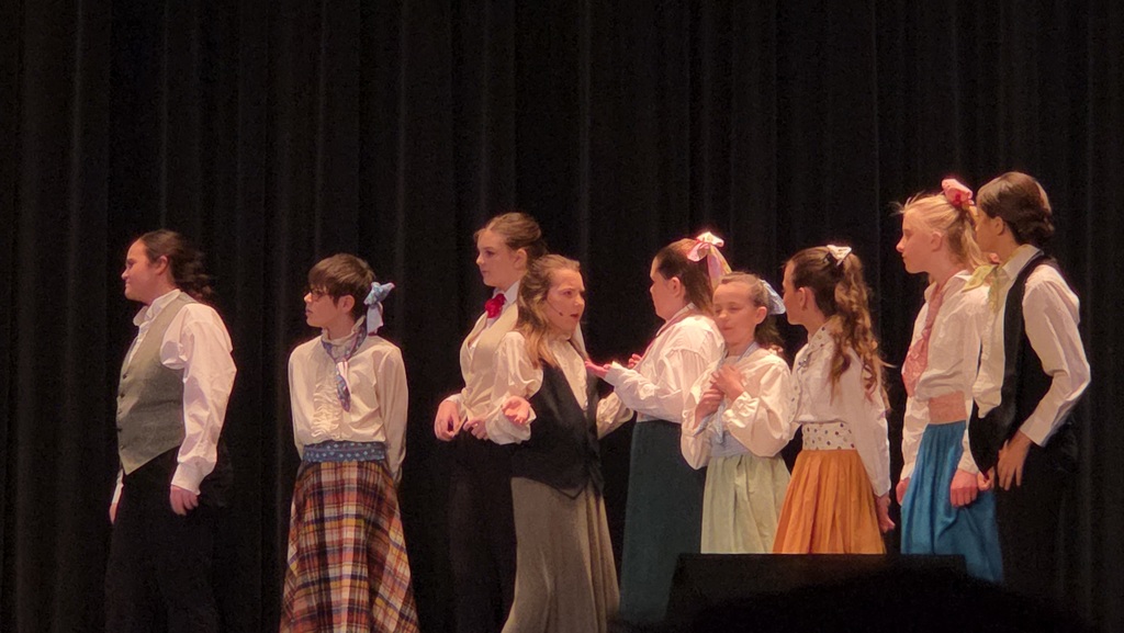 mary poppins jr rehearsal