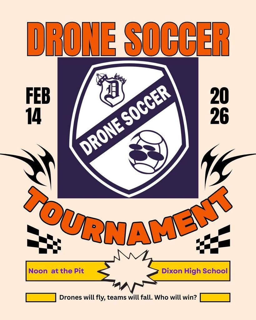 Drone Soccer Tournamanet Flyer