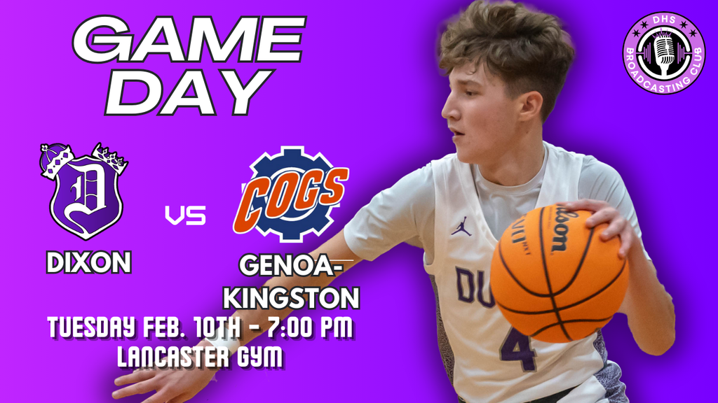 basketball gameday graphic