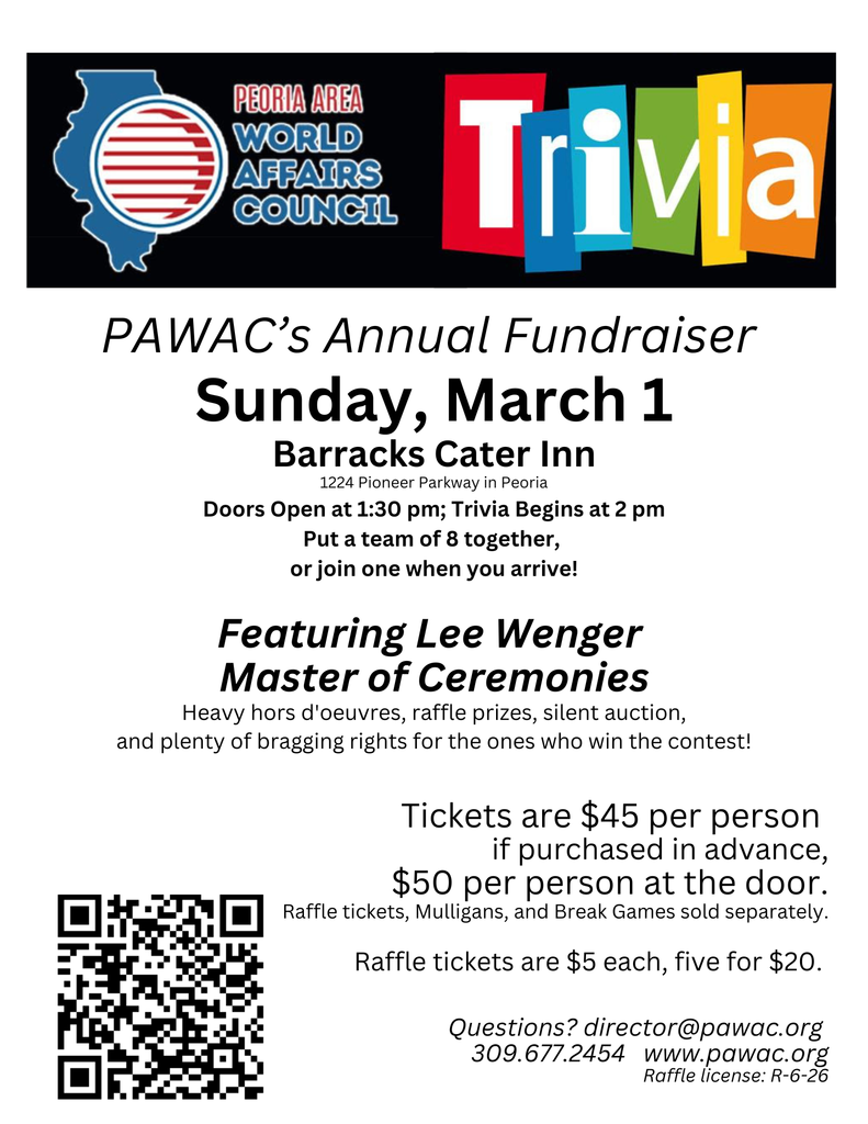 trivia fundraiser flyer