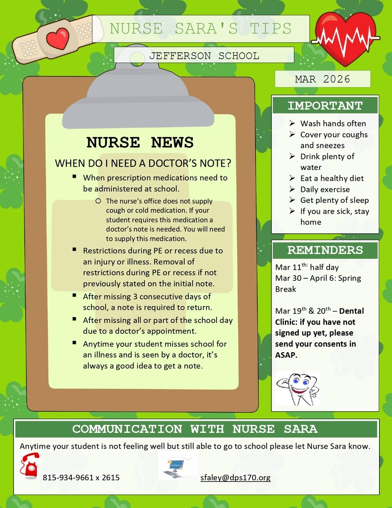 school health newsletter 