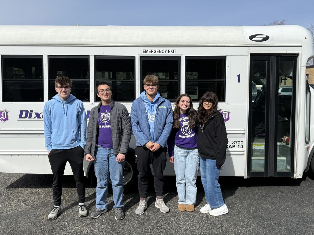 math team posing after winning awards