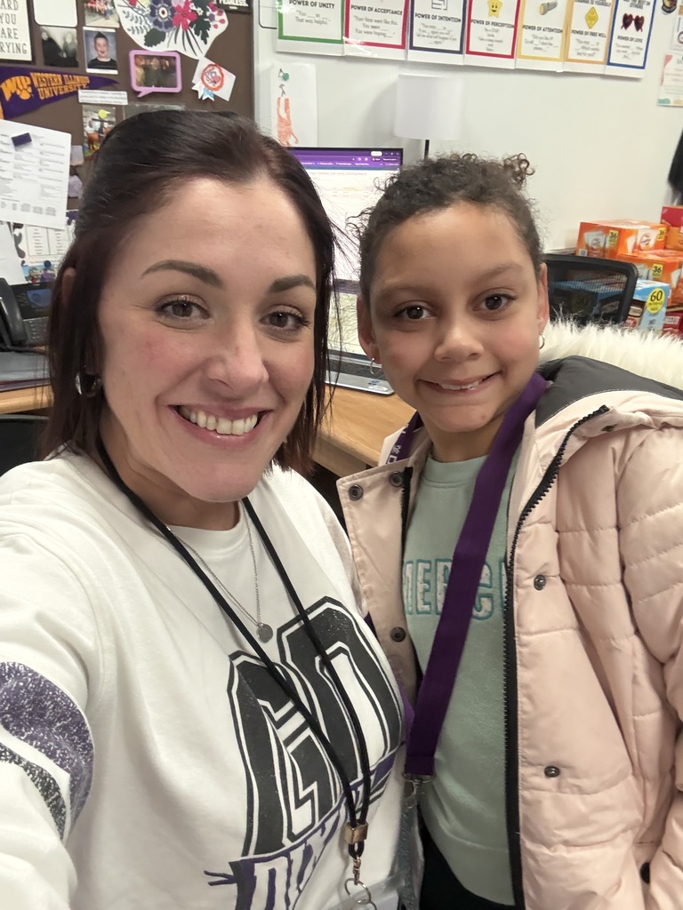 Mrs. Full and our principal for the day