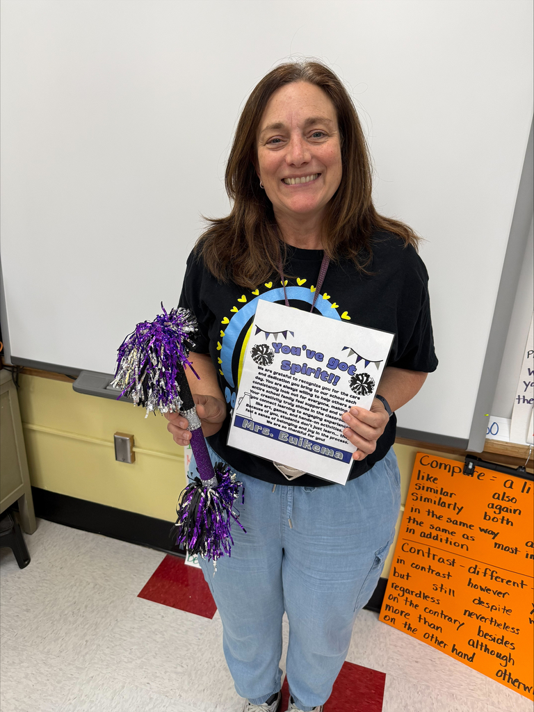Mrs. Buikema and her spirit stick