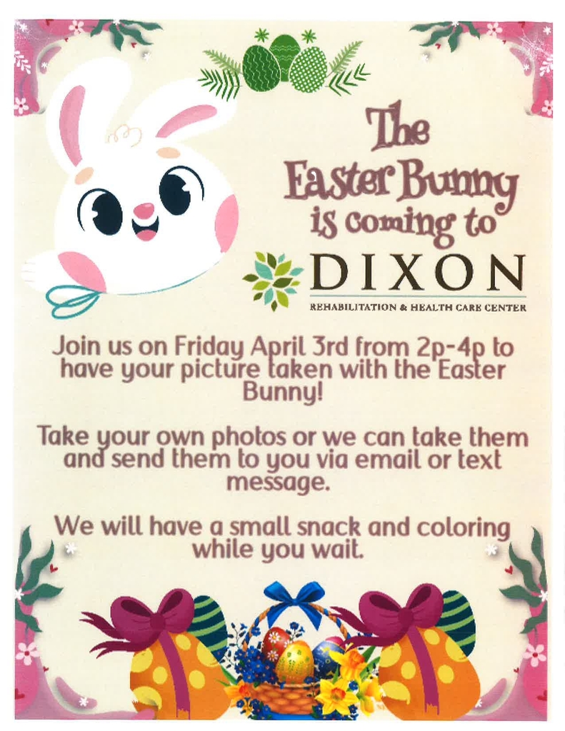 easter egg flyer with bunny and eggs