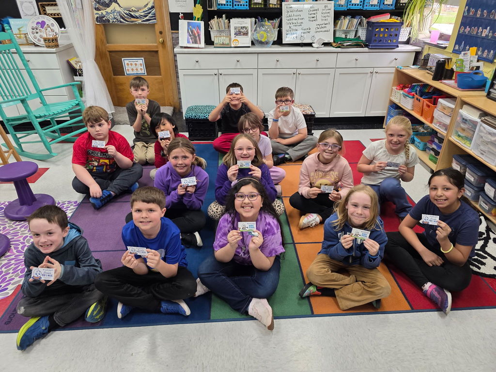 3rd grade golden frisbee winners