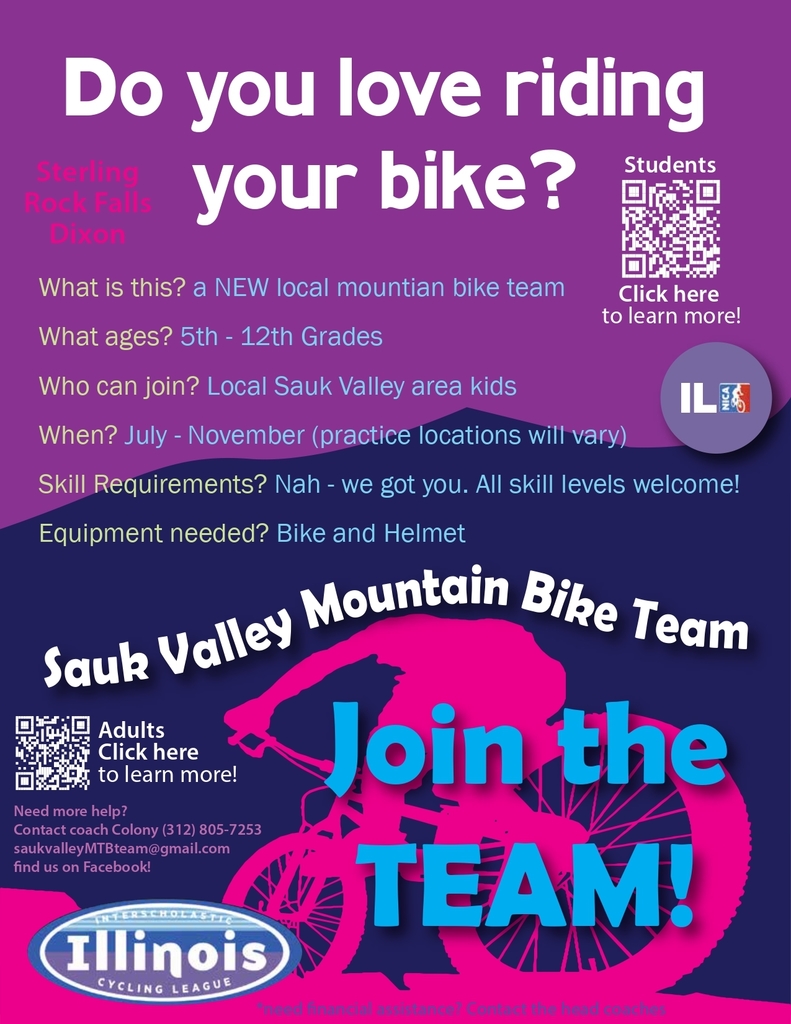 flyer for mountain bikers