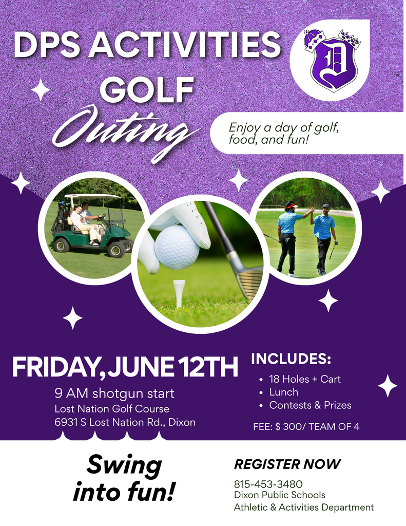 golf outing flyer with info