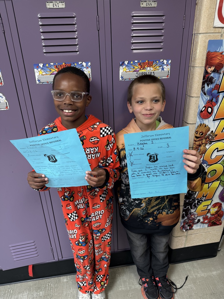 kids with positive office referalls