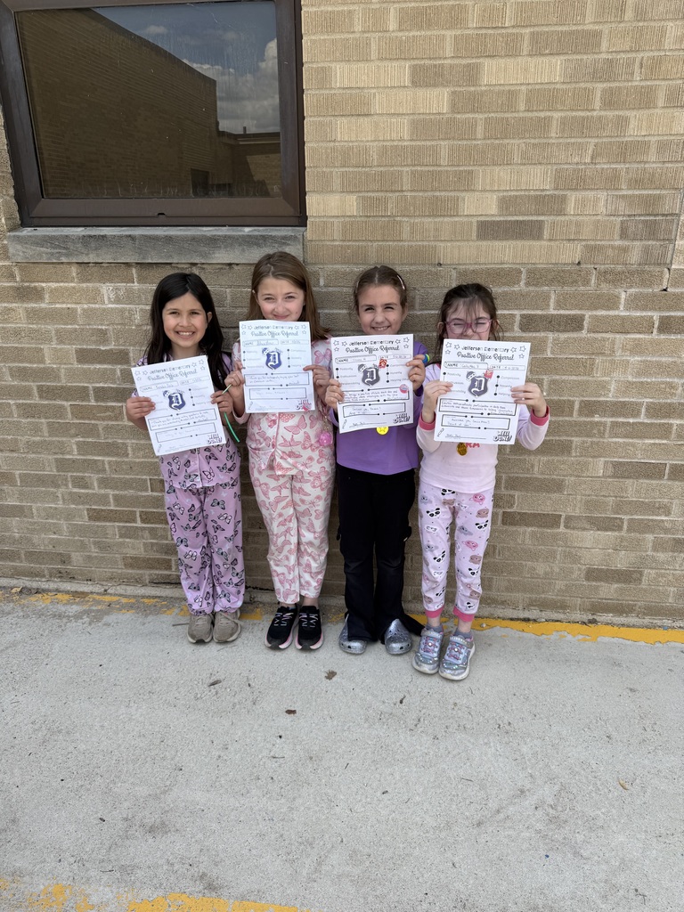 2nd graders with positive office referrals and prizes 