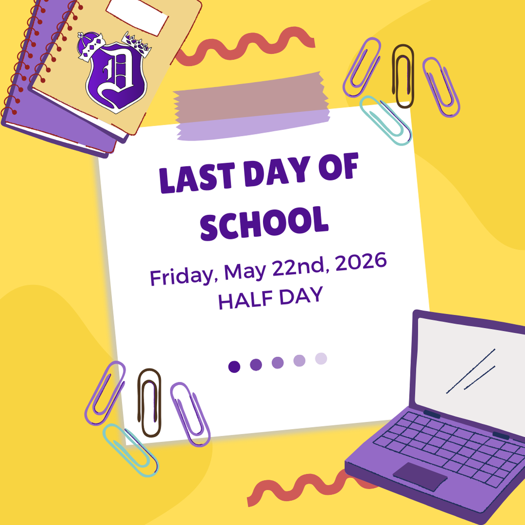 last day of school graphic