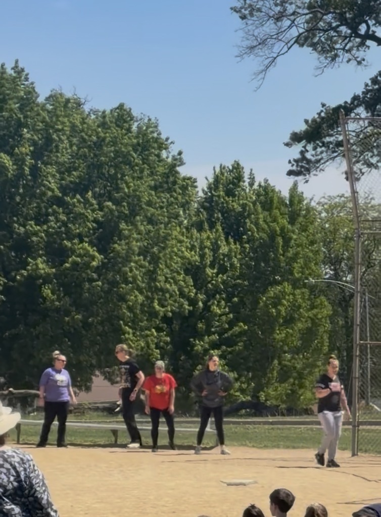 staff kickball game