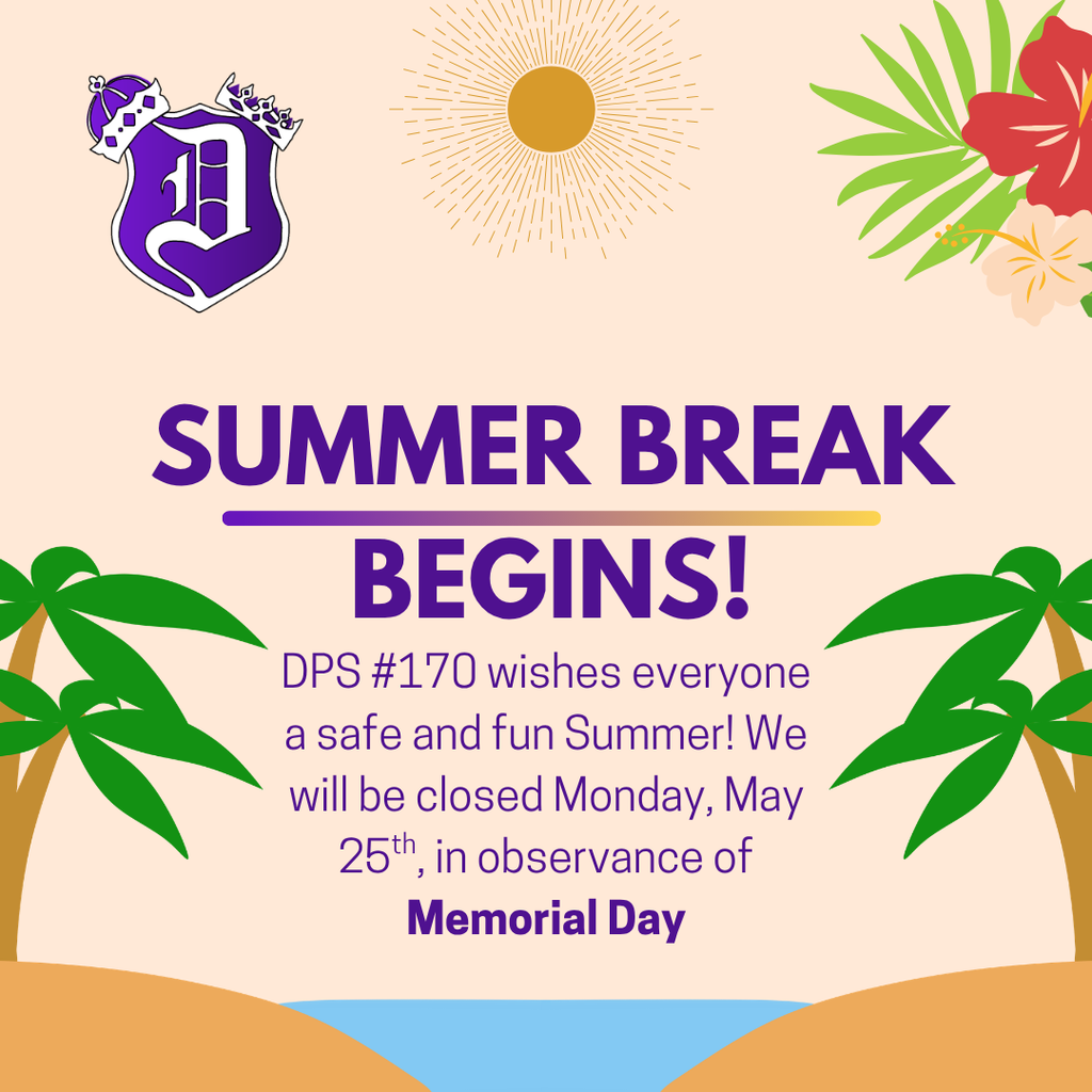 summer break graphic