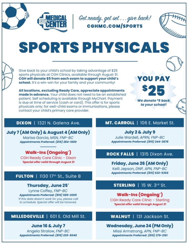 Sports Physicals