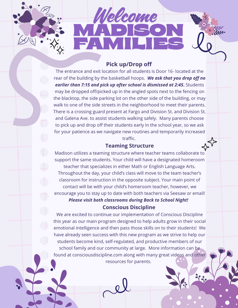 welcome letter part 2