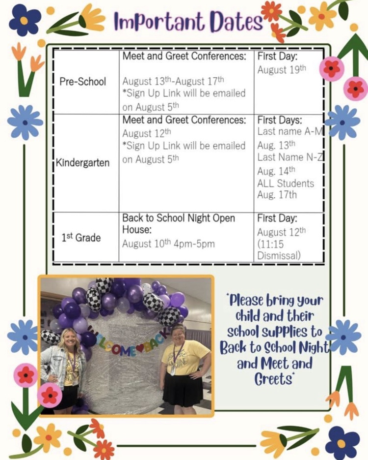 important dates