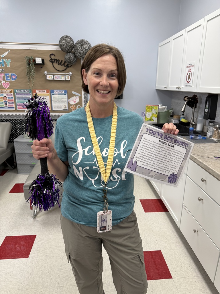 Mr. Rob with the spirit stick and certificate