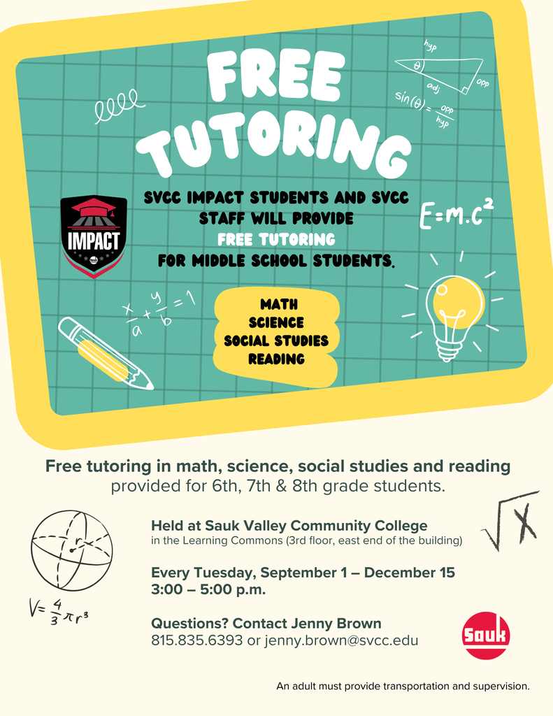 SVCC Impact Tutoring