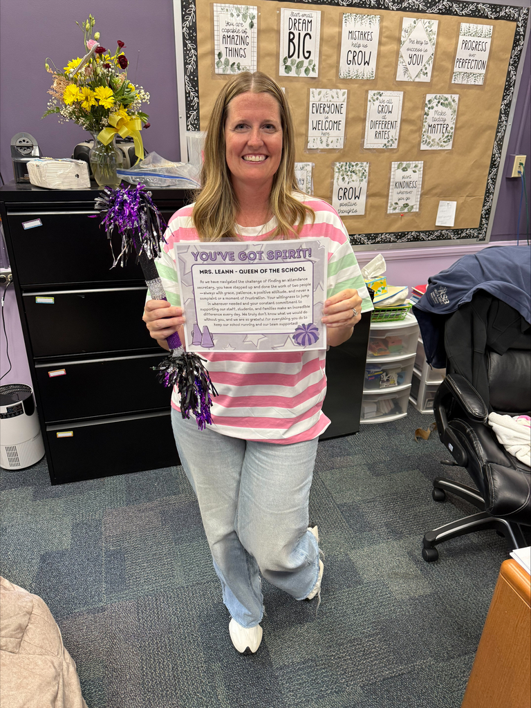 Mrs. Wagner with the spirit stick
