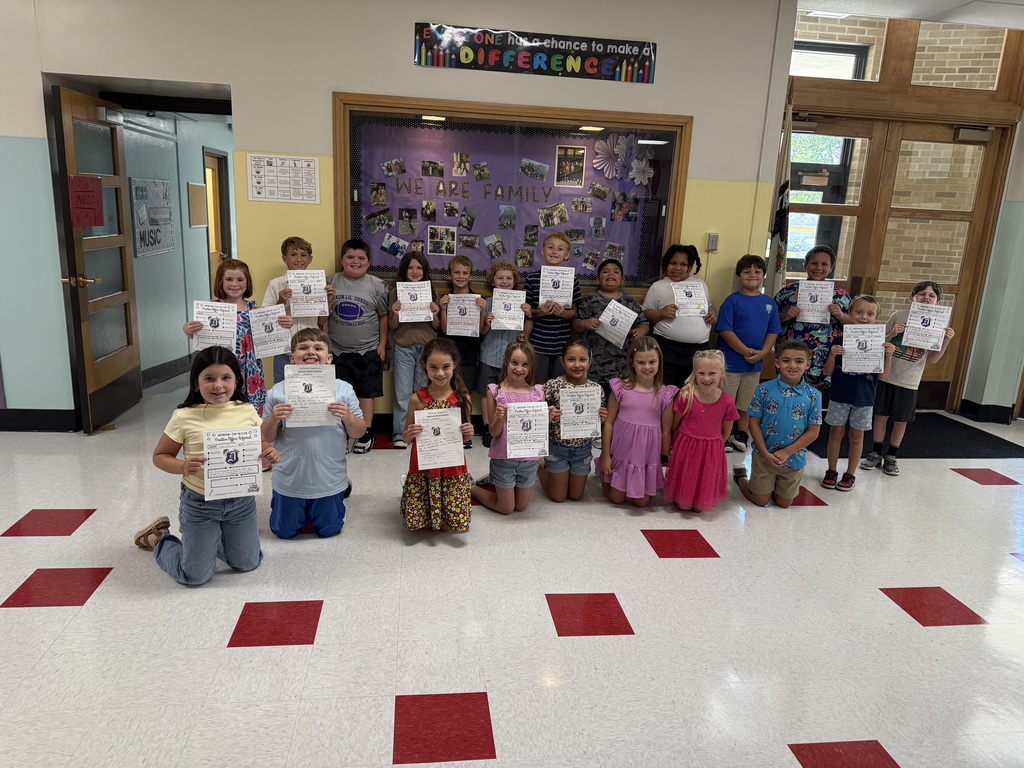 students with their positive office referrals 